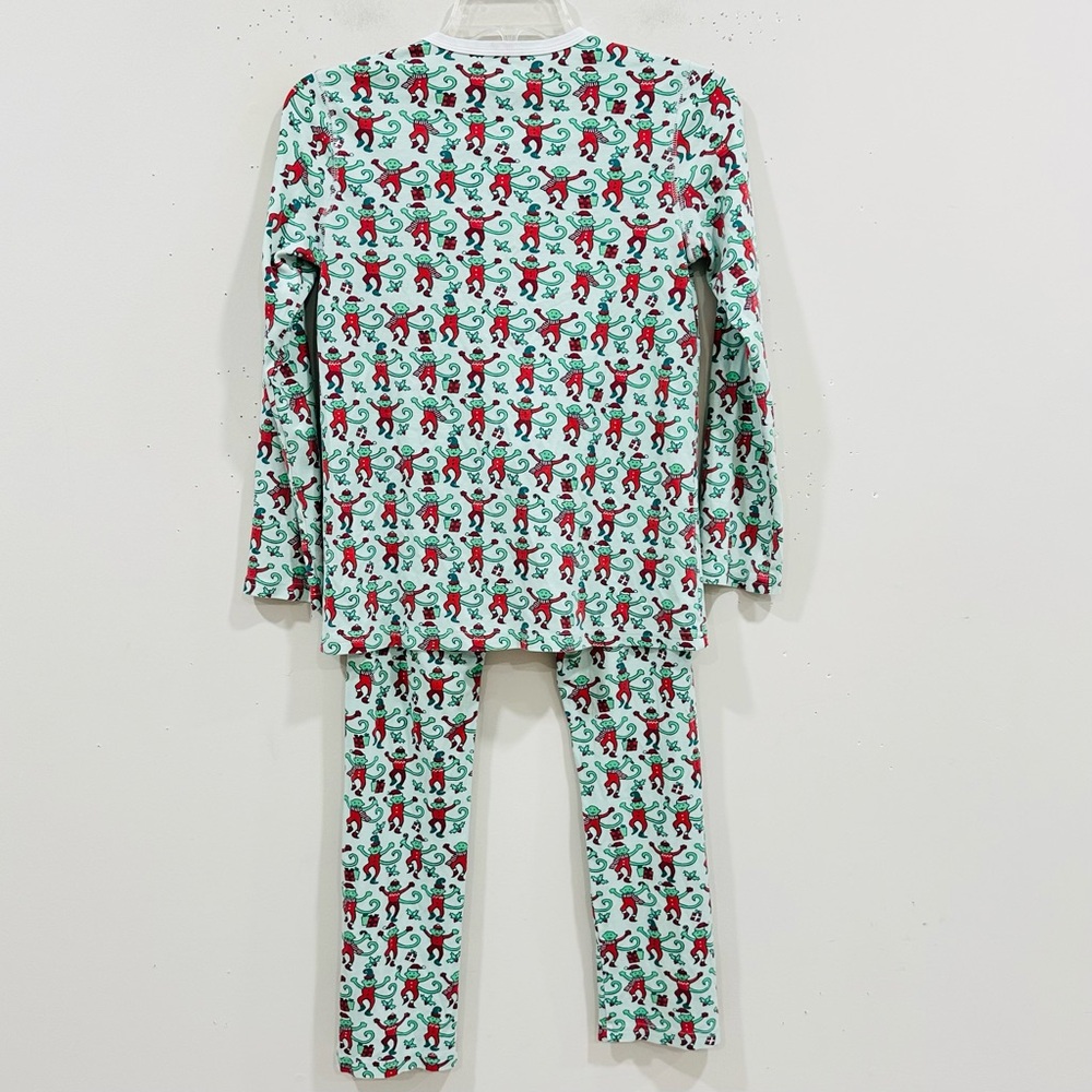 Roller Rabbit Women's Elephant Holiday Christmas Pajama Set Top Pants Size XS - Picture 3 of 9